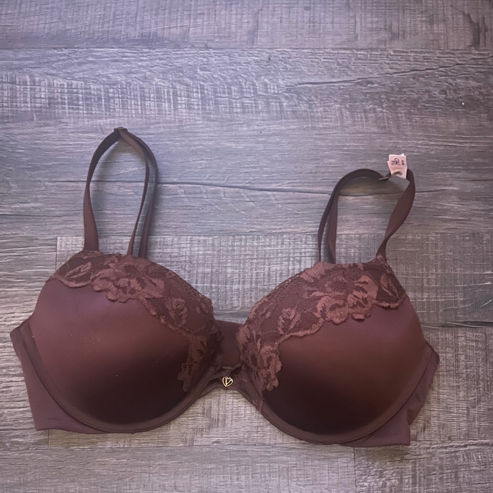 Victoria's Secret Deep Brown Push Up bra